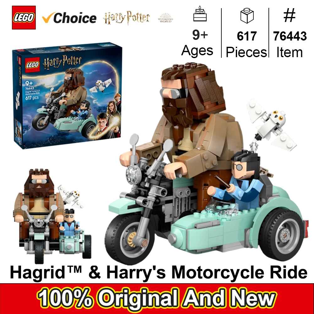 76443 Harry Potter Hagrid & Harry's