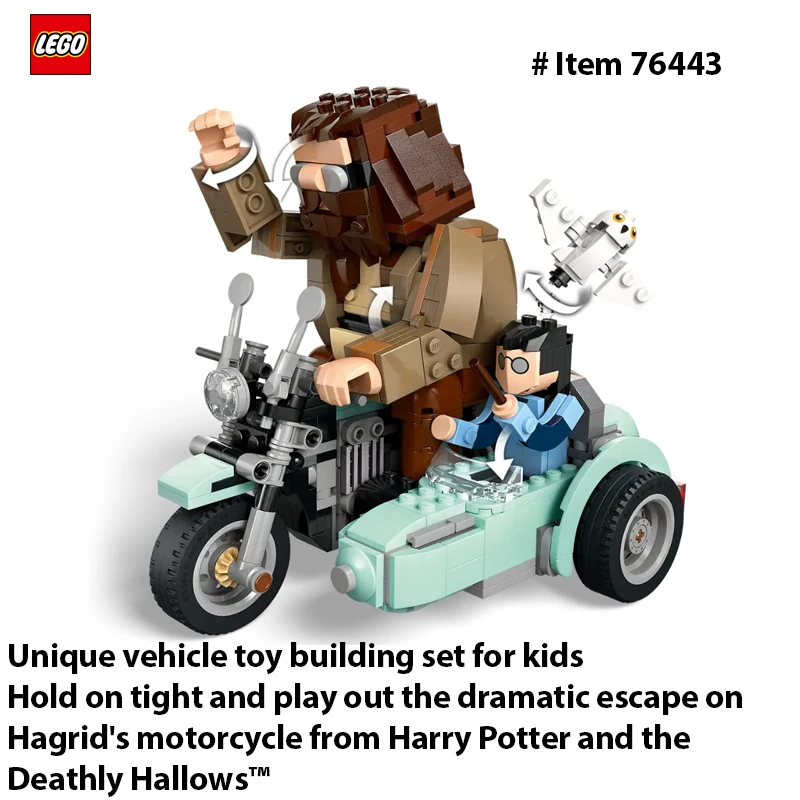 תמונה 3 של 76443 Harry Potter Hagrid & Harry's