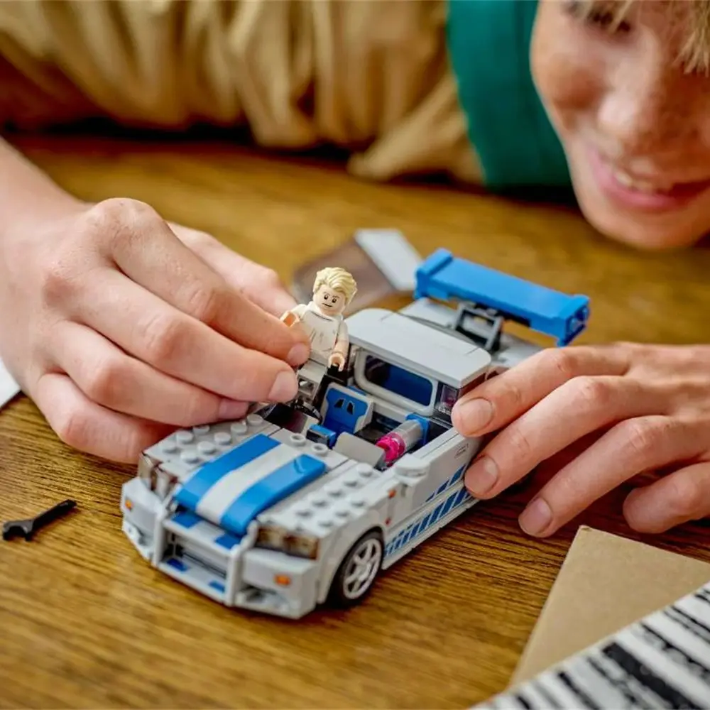 תמונה 2 של מכונית מירוץ Nissan Skyline GT-R (R34) Speed Champions 76917